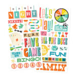 Simple Stories GAME NIGHT Foam Stickers 53pc - Image 4