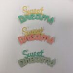 SWEET DREAMS Custom Scrapbook Die Cuts