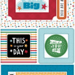 Echo Park PLAY ALL DAY BOY Chipboard Frames