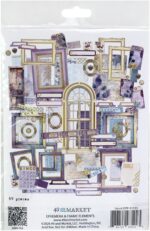 49 and Market PLUME & PETAL Ephemera & Frames 69pc - Image 3