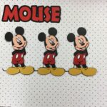 Like Disney Diecuts MICKEY MOUSE 3D Layered Die Cut