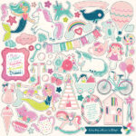 Echo Park  12"x12" IMAGINE THAT GIRL 13pc COLLECTION KIT - Image 15