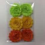 Ribbon Flowers 6pc Set