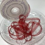 Creative Impressions 1/4” GRID RIBBON Trim 1 yard yd - Image 3
