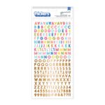 American Crafts Thickers ADVENTUROUS Foam Letter Stickers