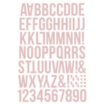 Simple Stories ColorVibe BOHO Alpha Sticker Book - Image 6