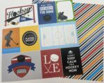 Scrapbook Customs HOCKEY LIFE 12"X12" Paper Kit 12 Sheets - Image 3