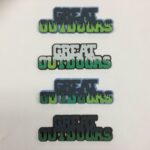 GREAT OUTDOORS Camping Custom Scrapbook Die Cuts