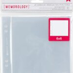 American Crafts MEMOROLOGY 6”X6” Premium Page Protectors 10pc