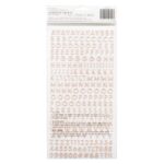 Thickers Paige Evans Whimsical HAPPY LIFE Foam Letter Stickers 494pc - Image 2