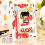 Photoplay LUCKY CAT 12”X12” Oriental Scrapbook Paper - Image 20