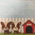 PUPPY Custom Scrapbook Die Cut Embellishments