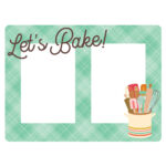 Simple Stories What’s Cookin? CHIPBOARD FRAMES 6pc - Image 3