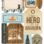 Echo Park Sticker Accents Grandpa