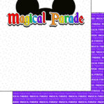MAGICAL PARADE EARS DS 12"X12" Scrapbook Paper - Image 2