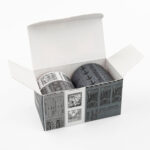 49 and Market Vintage Bits TICKET ESSENTIALS PEWTER Perforated Tickets & Stamps 3 Rolls - Image 2