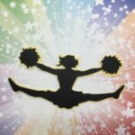 CHEERLEADER Scrapbook Die Cut Embellishment - Image 3