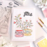 Pinkfresh Studio GET WELL SOON Clear Stamp & Die Set 7pc - Image 6