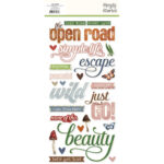 Simple Stories SIMPLE VINTAGE WOODLANDS Foam Stickers 52pc - Image 2