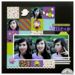 Doodlebug Abigail LILAC Alphabet Stickers - Image 3