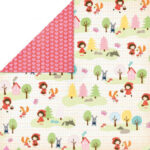 Grant Archival Grace Taylor LITTLE MISS RED 12"X12" Paper