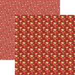 Reminisce Christmas Wishes MAKING SPIRITS 12"X12" Scrapbook Paper