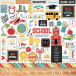 Echo Park BACK TO SCHOOL 12"X12" Scrapbook Collection Kit - Image 2