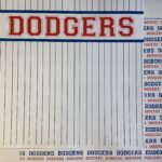 Scrapbooksrus DODGERS BASEBALL 12"X12" Scrapbook Paper Kit 12 Sheets - Image 17