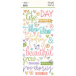 Simple Stories Simple Vintage FLOWER SHOPPE Foam Stickers - Image 2