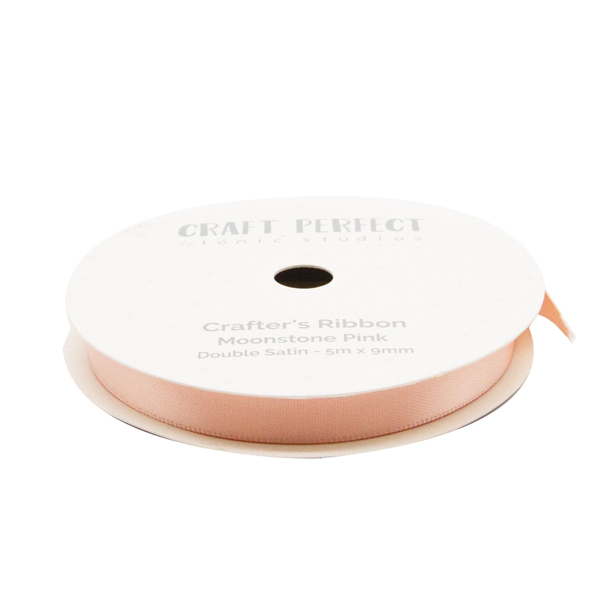 FE055DE1-FA65-4C92-A074-75C4BB985E27.jpg Tonic Studios Craft Perfect MOONSTONE PINK Crafter’s Ribbon - Image 1