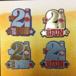 21 and Fun Beer 3D Scrapbook Die Cut Embellishment