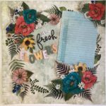 Vicki Boutin FERNWOOD GATHER 12"X12" Scrapbook Paper - Image 2