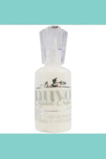 Nuvo Crystal Drops SIMPLY WHITE 3D Enamel Dots Gloss Beads 1oz