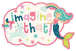 Echo Park  12"x12" IMAGINE THAT GIRL 13pc COLLECTION KIT - Image 2