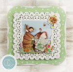 Craft Consortium COTTAGE GARDEN House Fence Clear Stamps - Image 2