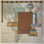 Photoplay Travelogue WANDERLUST 12X12 Scrapbook Paper - Image 4