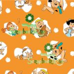 Flintstones Yabba Dabba 12"X12” Scrapbook Paper Pack - Image 2