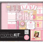Me & My Big Ideas BABY GIRL Mambi Kit 8”X8” Premade Scrapbook Album