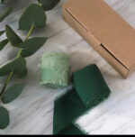 HANDMADE CHIFFON EDGE Ribbon Fabric Trim - Image 5