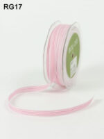 May Arts 3/8" Grosgrain IVORY STRIPE RIBBON 1 yard yd - Image 12