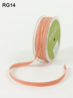 May Arts 3/8" Grosgrain IVORY STRIPE RIBBON 1 yard yd - Image 13