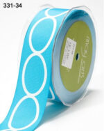 May Arts 1.5" Grosgrain OVAL RIBBON 1 yard yd - Image 7