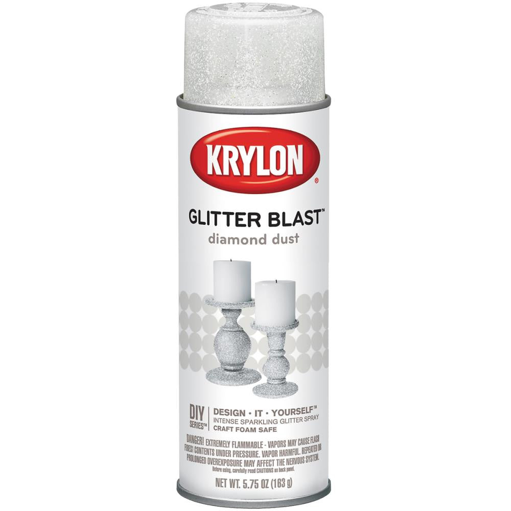 Glitter_Blast_Diamond_Dust2.jpg Krylon Glitter Blast DIAMOND DUST Glitter Spray Can 5.75oz - Image 1