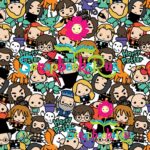 Harry Potter KAWAII CHARACTERS 12"X12" Scrapbook Paper
