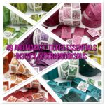 49 and Market Vintage Bits TICKET ESSENTIALS EGGPLANT Perforated Tickets & Stamps 3 Rolls - Image 4