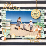 Kaisercraft SUMMER SPLASH KIT 11pc 12X12 Scrapbook Papers - Image 10