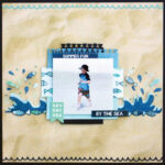 Kaisercraft SUMMER SPLASH KIT 11pc 12X12 Scrapbook Papers - Image 5