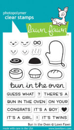 Lawn Fawn BUN IN THE OVEN Stamp & Die Set - Image 3