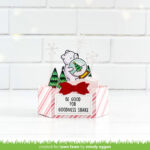 Lawn Fawn LITTLE SNOW GLOBE BEAR Stamps & Die SET - Image 5