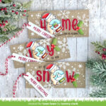 Lawn Fawn LITTLE SNOW GLOBE BEAR Stamps & Die SET - Image 8